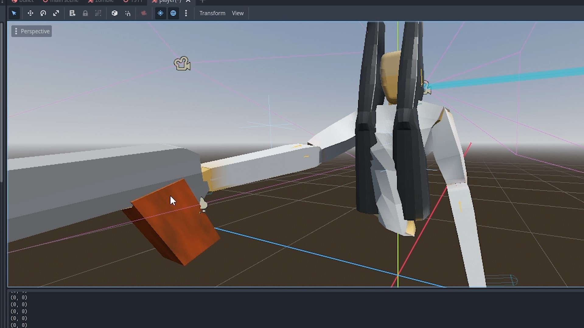 Zombies Game Quaternion Bug