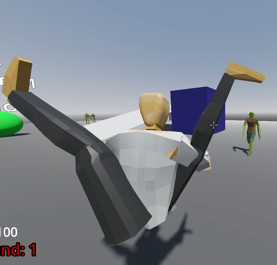 Zombies Game Quaternion Bug